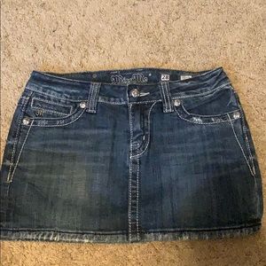 Miss me Jean skirt size 28